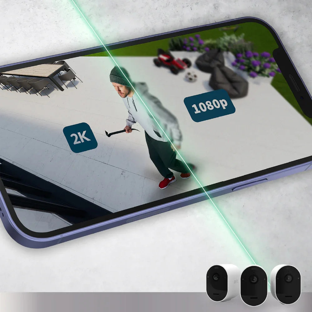 ARLO Pro 5 VMC4060P 2K Quad HD Wireless HDR Security Camera