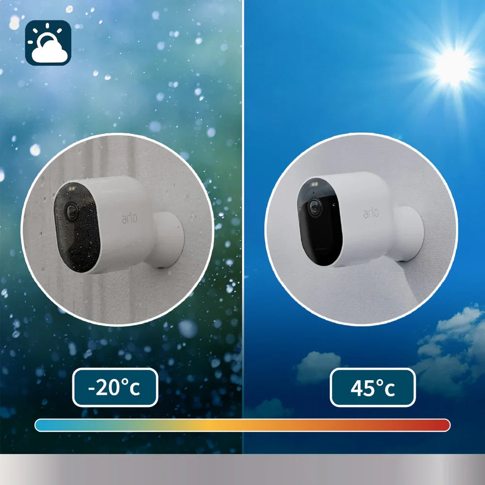 Arlo Pro VMC4260P 2K Quad HD Wireless HDR Security Camera Bundle  Cameras with Smarthub