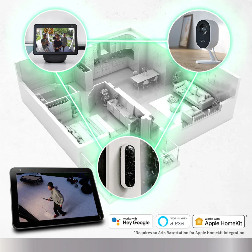 Arlo Pro 5 VMC4060P 2K Quad HD Wireless HDR Security Camera