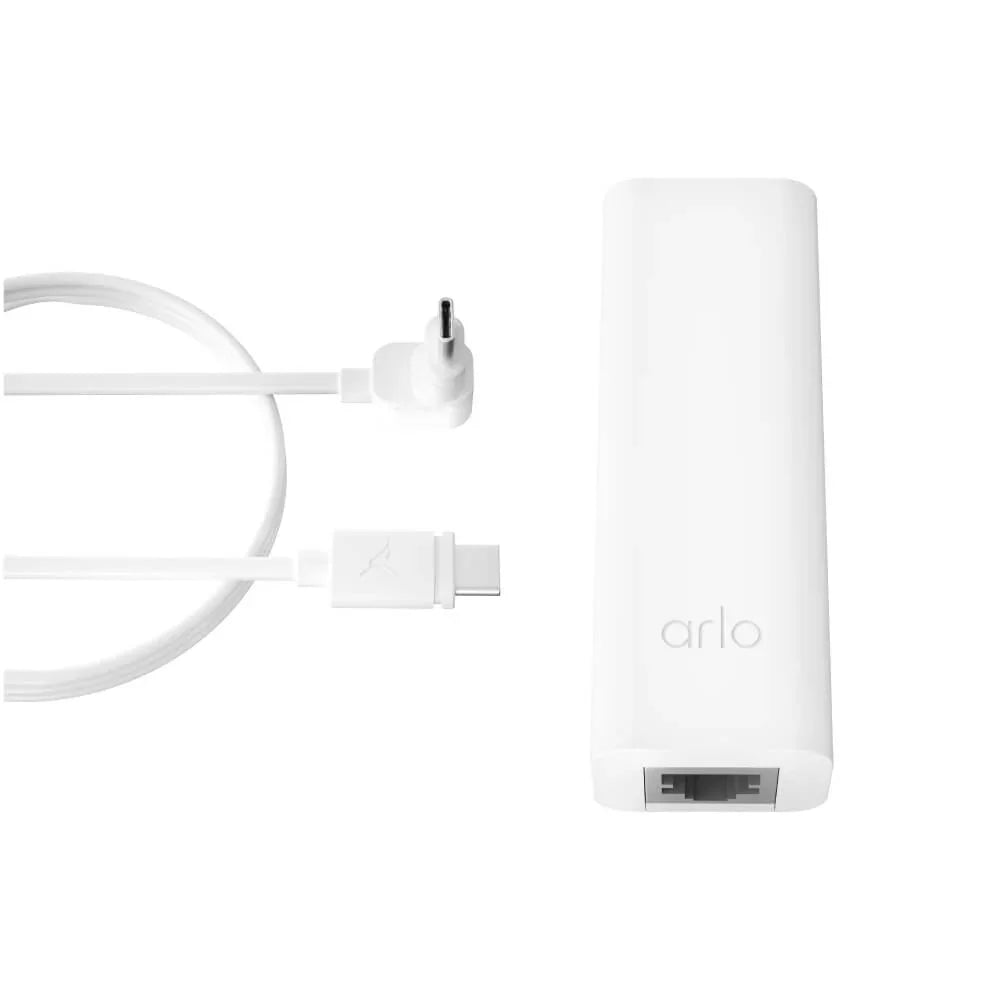 Arlo Essential VMC3050 2K Outdoor Security Camera with Power Over Ethe