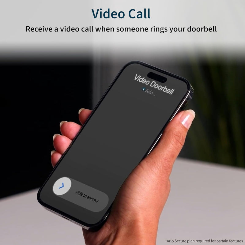 Arlo AVD4001 Video Doorbell  2K (2nd Generation)