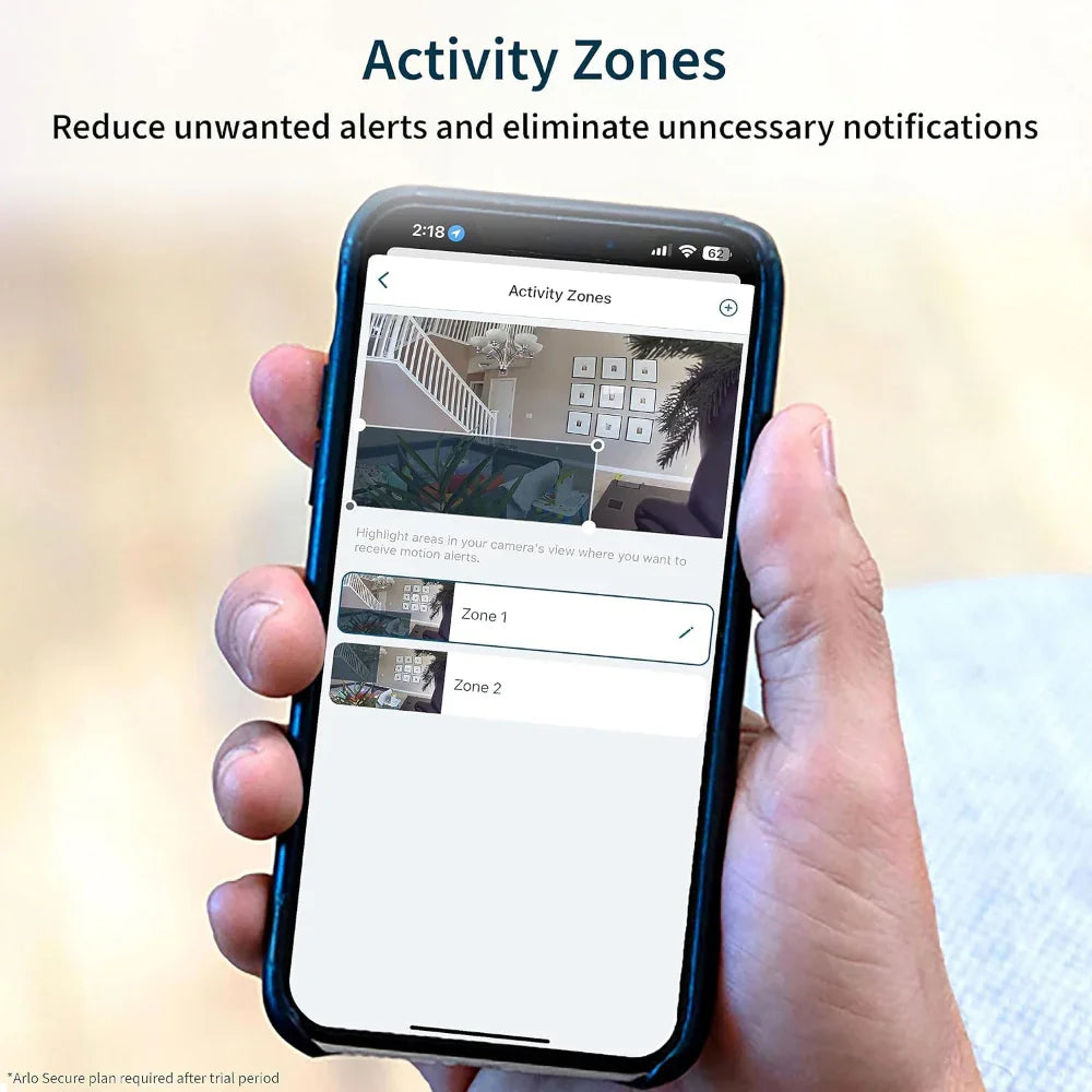 Activity Zones Arlo Detection Zone Essential Wireless Outdoor