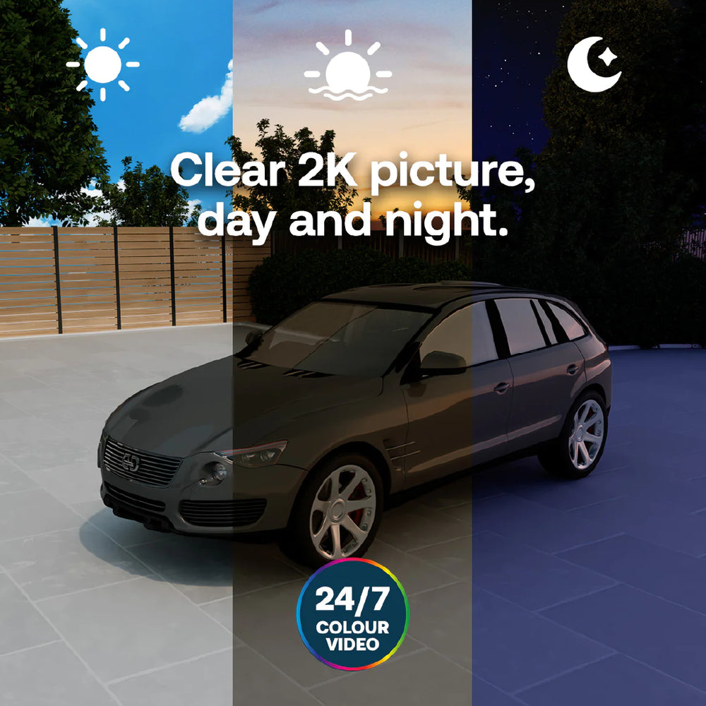 Arlo Essential 3 2K Outdoor Wireless Battery-Powered Security Camera With Spotlight - 1 Camera Pack