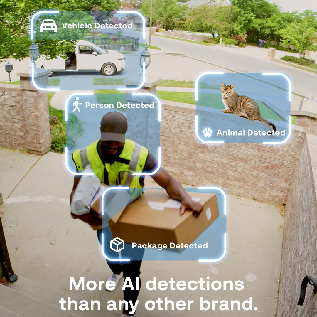 Arlo Pro 6 2K+ Outdoor Wireless Battery-Powered Security Camera With Spotlight - 1 Camera Pack