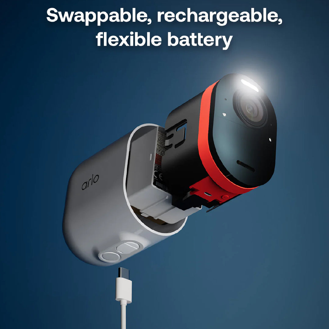 Arlo Ultra 3 4K Outdoor Wireless Battery-Powered Security Camera With Spotlight - Add On Cam