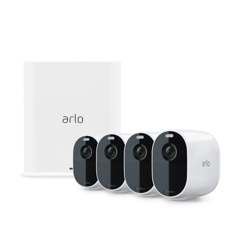 Arlo Essential Full HD Wireless HDR Security Camera Bundle - 4 Camera